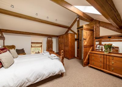 Luxury holiday accommodation in a converted barn in Wales | Cae Madog Barn