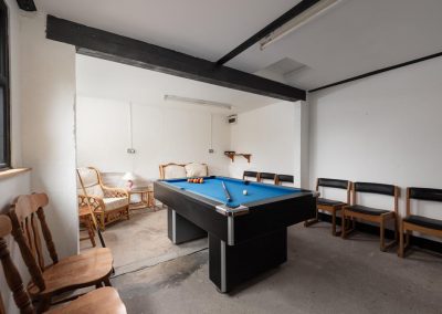 Games room at spacious dog-friendly holiday cottage in Wales | Cae Madog Barn