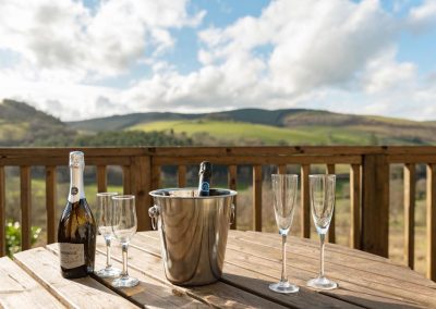 Holiday cottage with outside seating in Wales | Cae Madog Barn