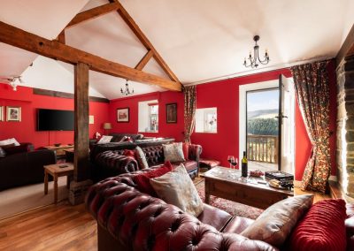 Large, dog-friendly holiday accommodation with views in Wales | Cae Madog Barn